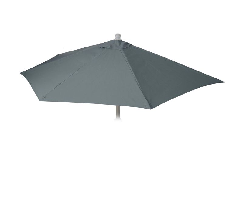 Toile De Rechange Pour Parasol Demi-rond Parla 300 cm Uv 50+ 3kg Anthracite