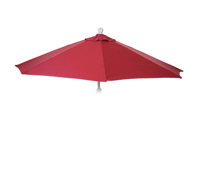 Toile De Rechange Pour Parasol Demi-rond Parla 300 cm Uv 50+ 3kg Bordeaux