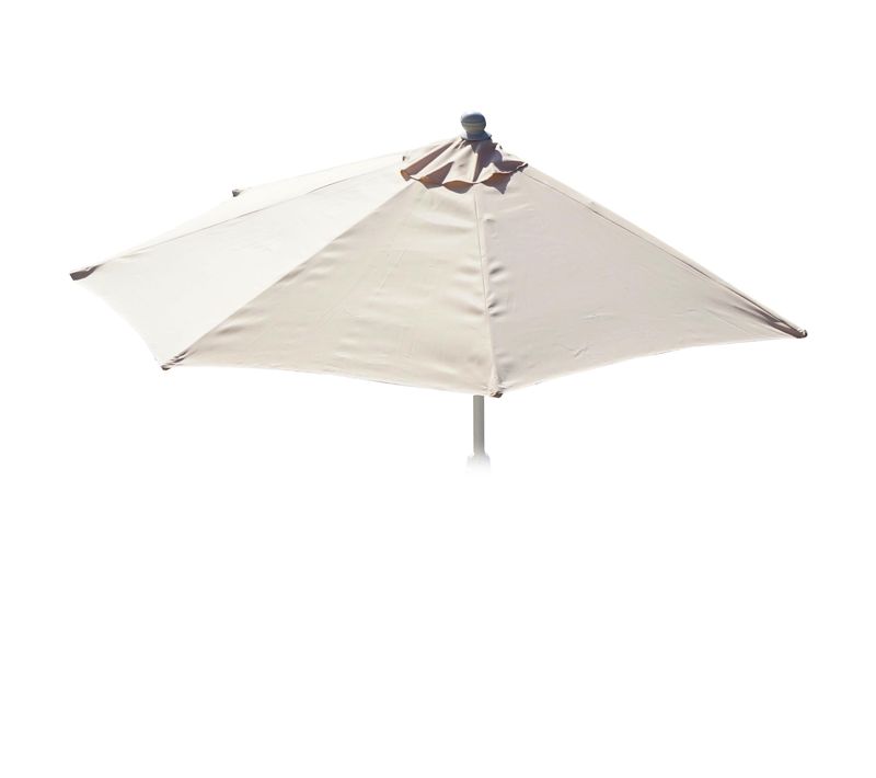 Toile De Rechange Pour Parasol Demi-rond Parla 300 cm Uv 50+ 3kg Crème