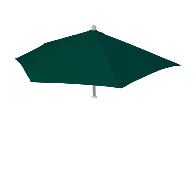 Toile De Rechange Pour Parasol Semi-circulaire Parla 300 cm Uv 50+ 3kg Vert