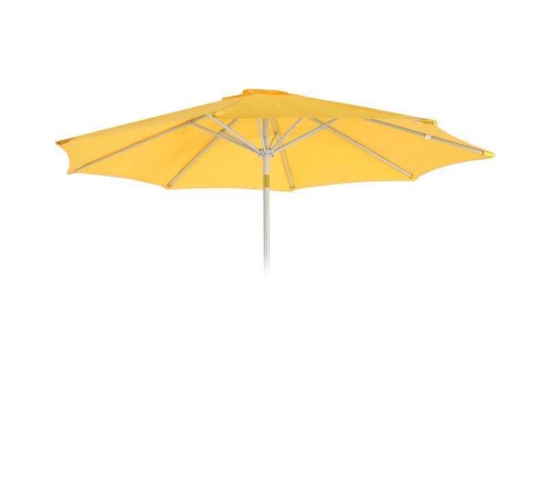 Toile De Rechange Pour Parasol N18 Ø 2,7m Tissu/textile 5kg Jaune