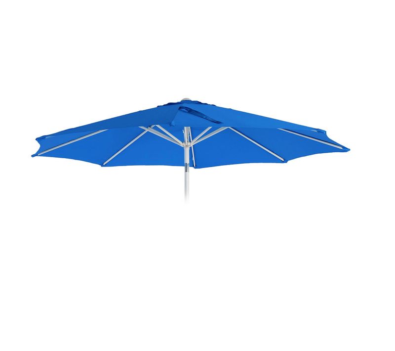 Toile De Rechange Pour Parasol N19 Ø 3m Tissu/textile 5kg Bleu