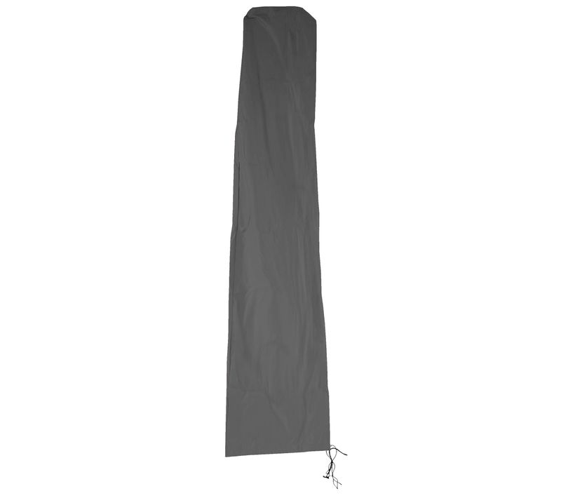 Housse De Protection Meran Pour Parasol 5m, Fermeture Éclair ~ Anthracite