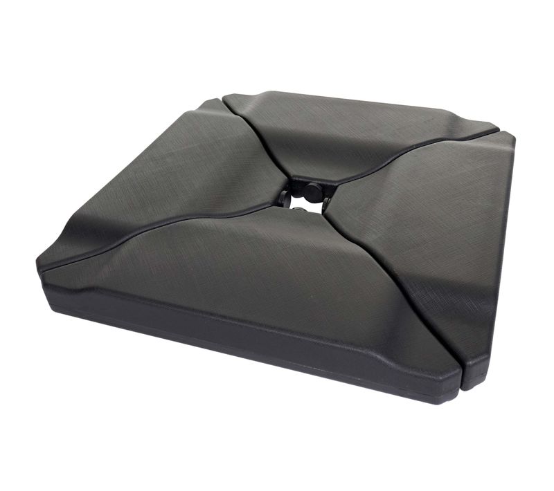 Pied Pour Parasol Déporté à Pied Croisé, Capacité Maximale 80 Kg