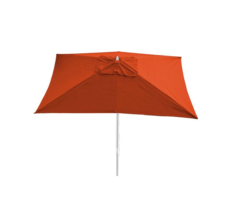 Toîle De Remplacement Parasol Florida, 3x4m, Polyester 6kg ~ Couleur Terre Cuite