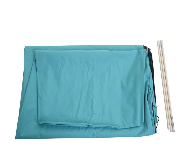 Housse De Protection Hwc Pour Parasol Jusqu'à 3,5 M Turquoise