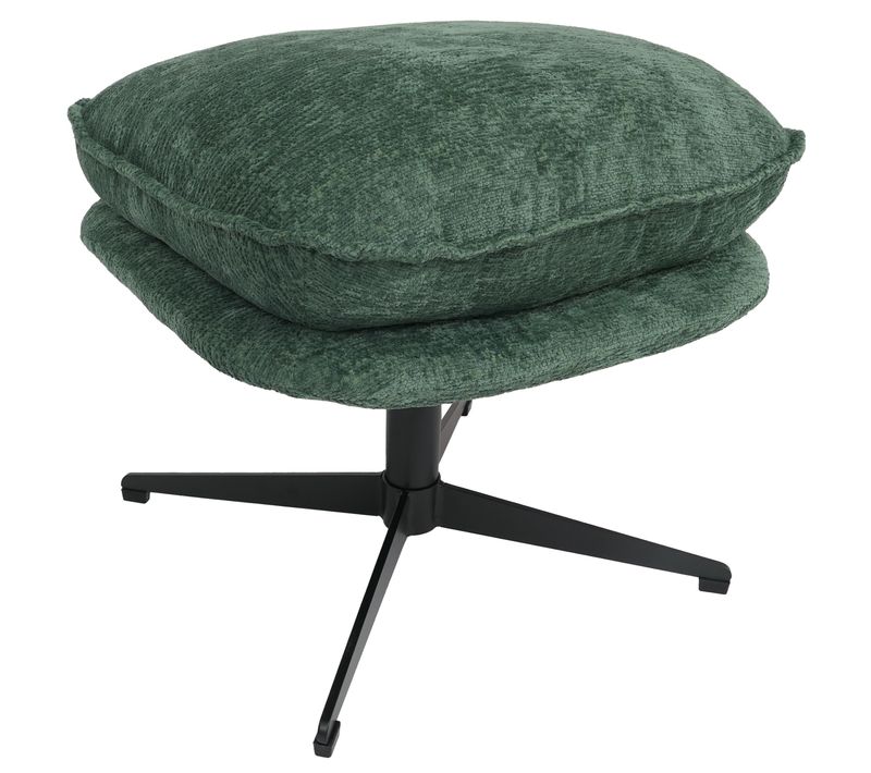 Tabouret Rembourré Hwc-p32 Chenille (370 G/m²) Vert