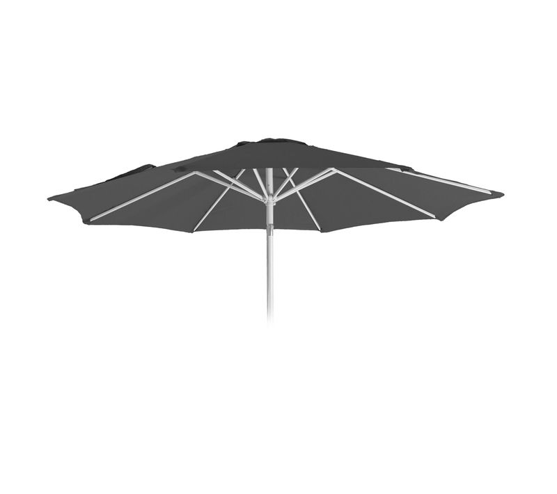 Toile De Rechange Pour Parasol N19 Ø 3m Tissu/textile 5kg Anthracite