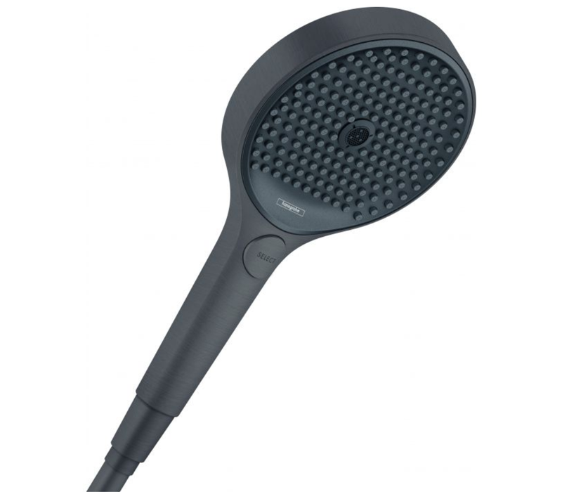 Douchette à Main 130 3jet Noir Chromé Brossé Rainfinity