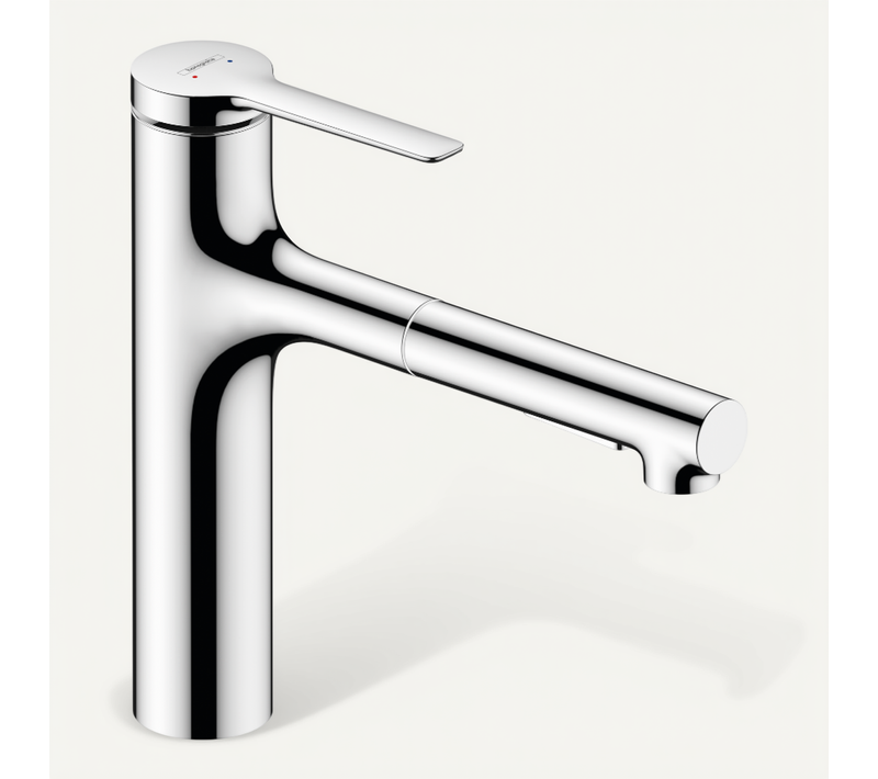 Robinet De Cuisine Avec Douchette Hansgrohe Zesis M33 160 2 Jets Chromé