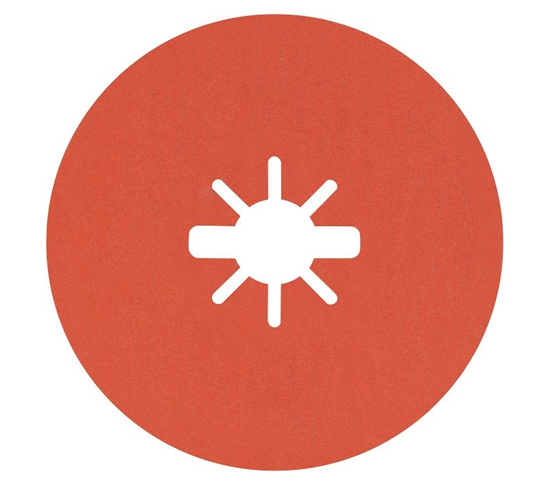 Disque Sur Fibre Céramique X-lock Prisma Expert R781 D 125mm G36 Alésage 22,23mm - Bosch - 260862182