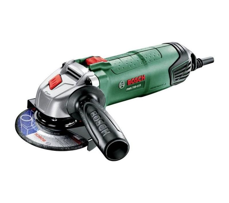 Meuleuse D’angle Filaire 750 W 125 Mm Pour Coupe Et Ponçage Précis