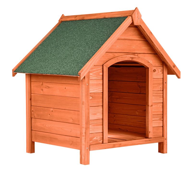 Niche Pour Chien Bailey En Bois Marron
