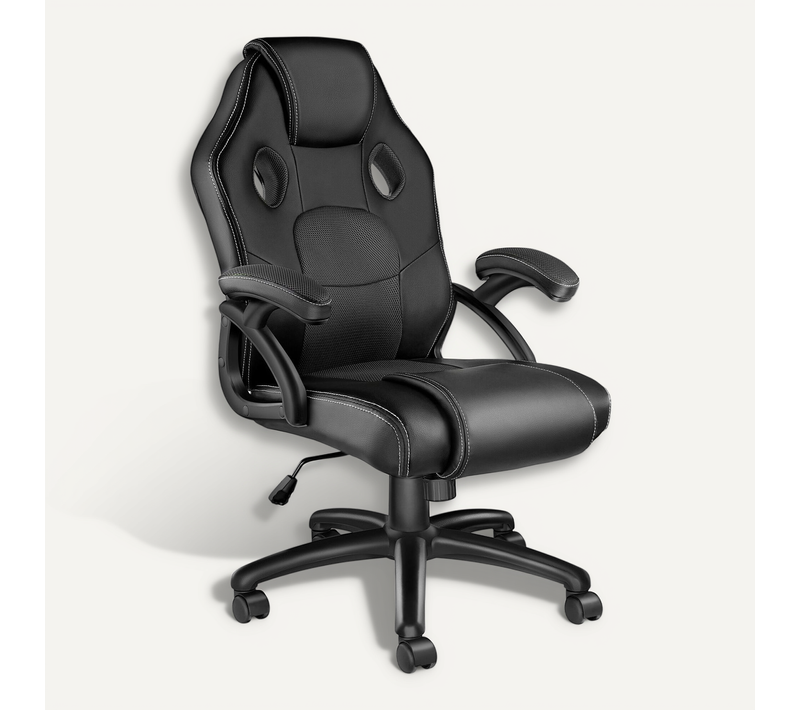 Chaise Gamer Mike Noir