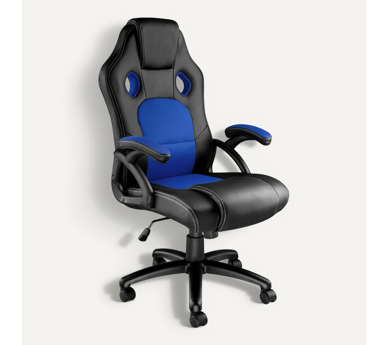 Chaise Gamer Tyson Bleu