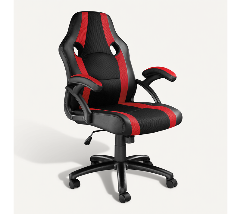 Chaise Gamer Benny Rouge