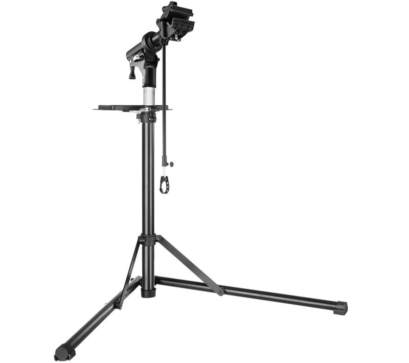Support Réparation Vélo Pliable Résistant Cadres électrique Hauteur Réglable 360° Gris Noir