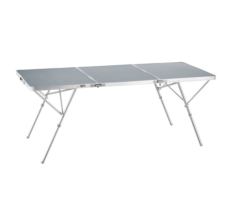 Table De Camping En Aluminium Jumbo En Aluminium Argent