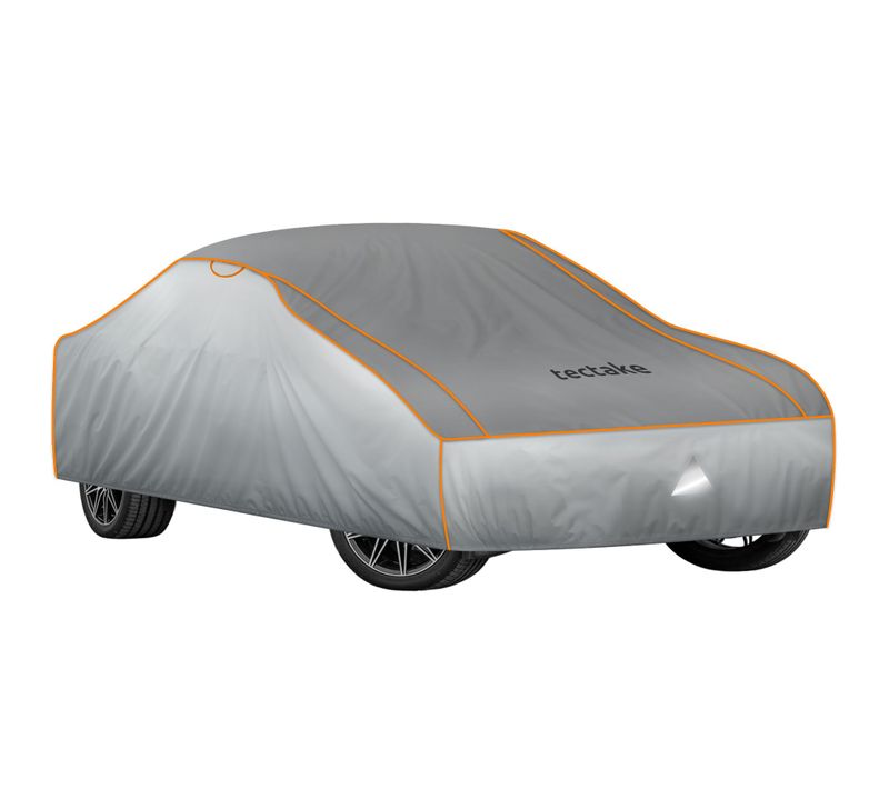 1 Bâche De Voiture En Polyester Gris