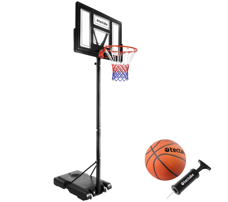 Panier De Basket Hauteur De Panier 230 - 305 Cm Avec Ballon Et Pompe