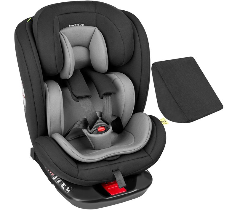 Siège Auto Pivotant I-size Isofix Top Tether Protection Latérale Appuie-tête Réglable 48x55x66-74cm