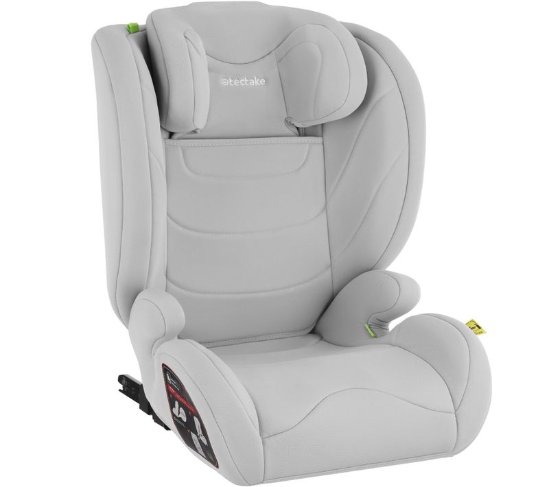 1 Siège Auto Levi En Polyéthylène Gris Clair
