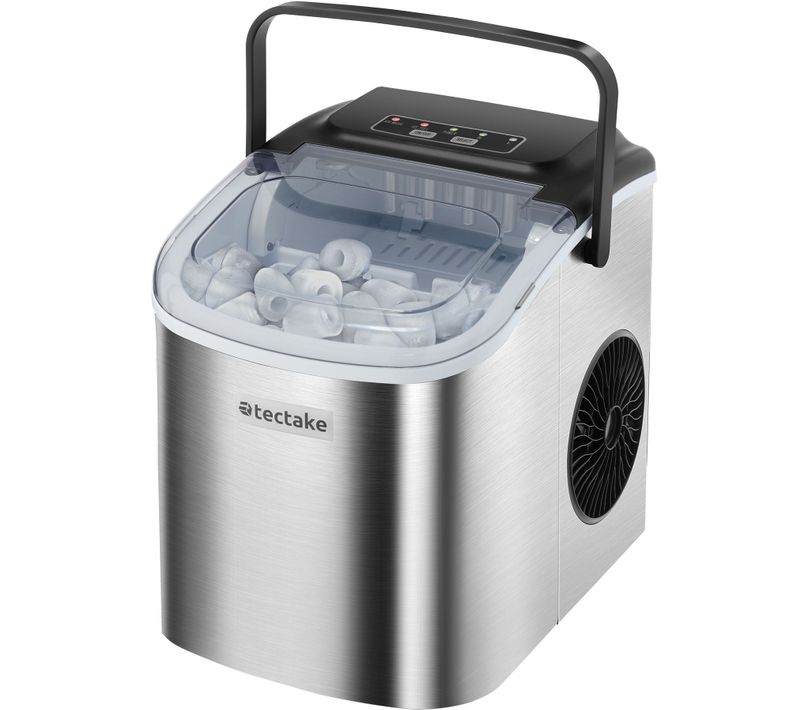 Machine à Glaçons Capacité De 1,2 L Avec 2 Tailles De Glaçons Argent