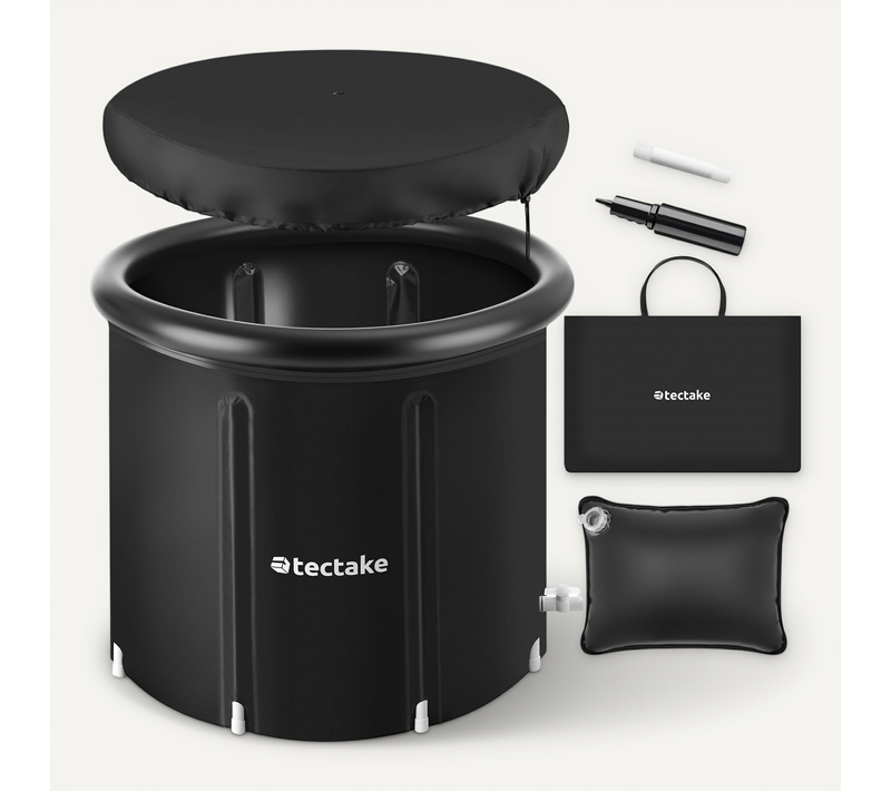 1 Baignoire À Glace Helsinki En Pvc Noir