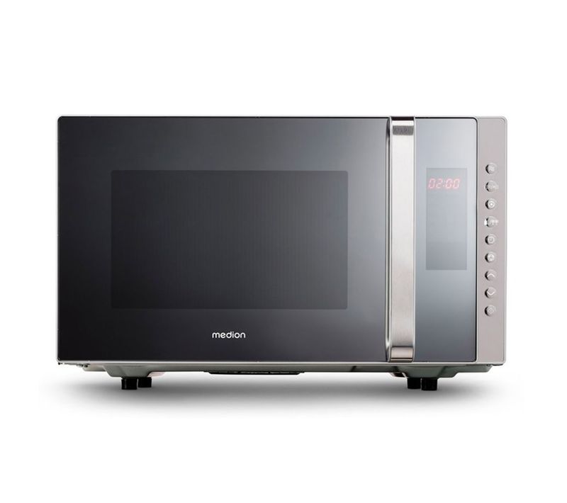 Micro-ondes Combiné Md17495 - 23l - 800w - 1200w Grill - Pose Libre - Argent