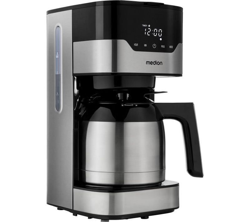 Cafetière Filtre Programmable Avec Carafe - Md 18458 - Isotherme - 900 W - 1,2 L