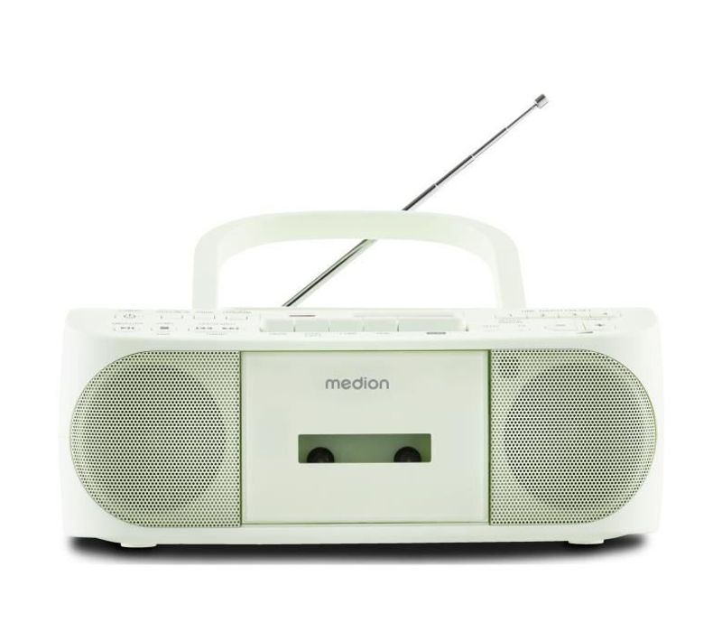 Radio Cd K7 - Fm - 2x3w Rms - Vert