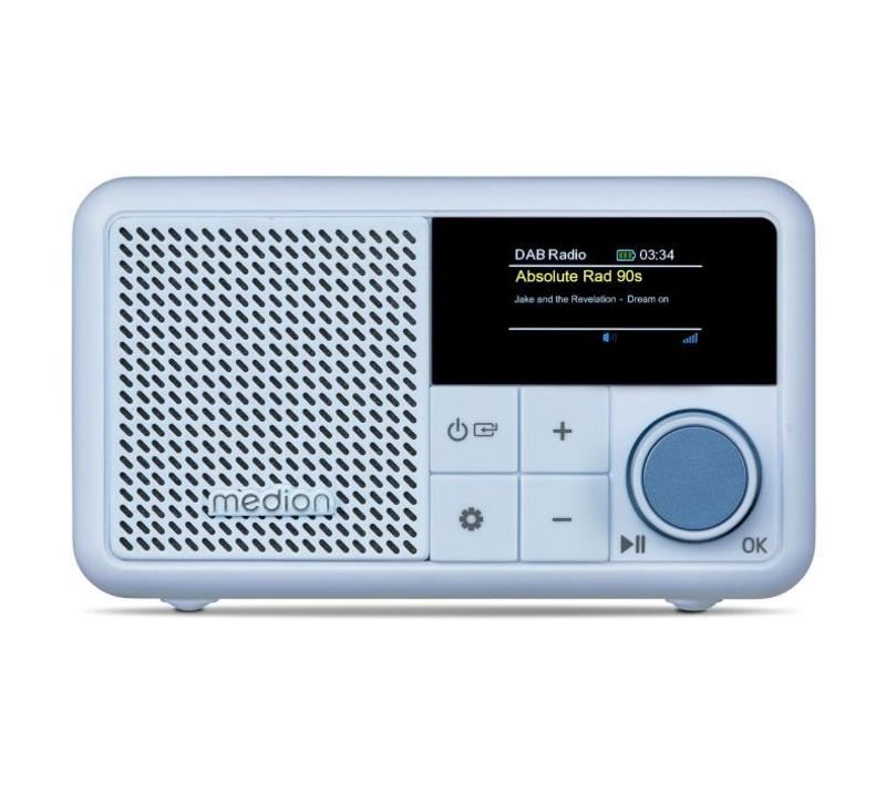 Mini Radio - Dab/fm - Mono 2w Rms - Bleu
