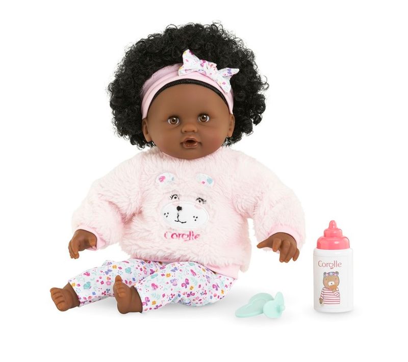 Poupon Bébé Câlin Caroline 30 Cm – Corps Souple, Odeur Vanille, Accessoires