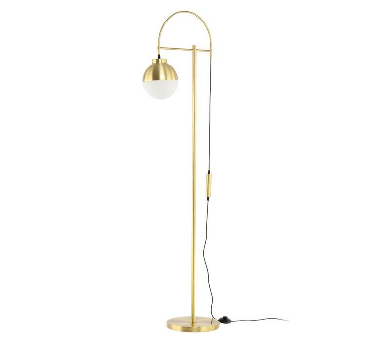 Lampadaire Design "lavina" 160cm Or