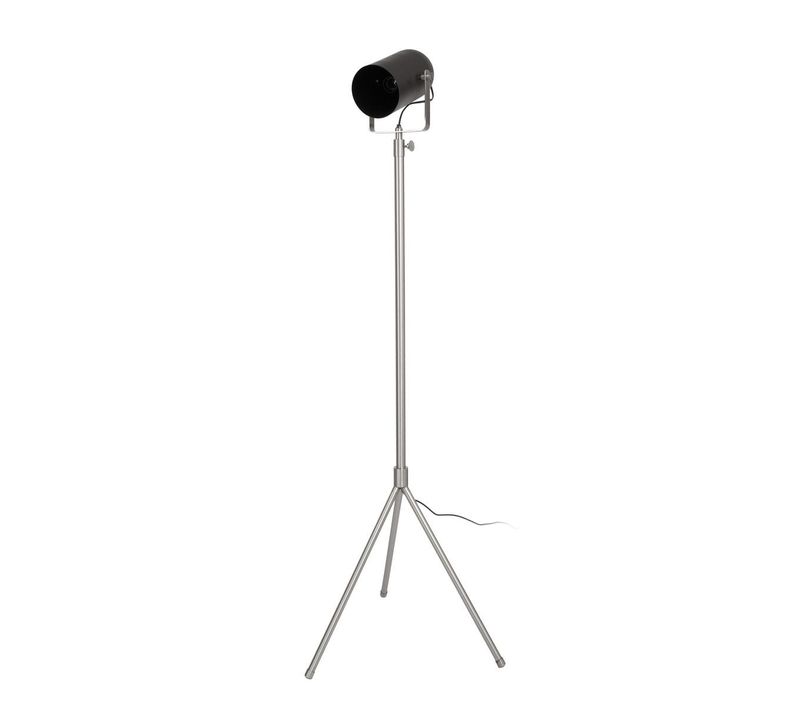 Lampadaire Industriel "celeste" 189cm Noir et Argent