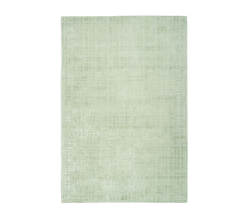 Tapis Tissé à La Main "karma" Menthe 80 X 150 Cm