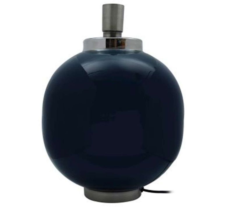 Lampe à Poser Design "arto" 38cm Bleu et Argent