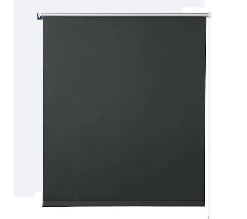 1x Store Enrouleur Occultant. Isolant Thermique Avec Revêtement Sans Perçage. 60x160 Cm Anthracite.