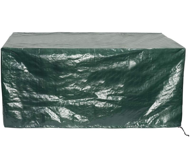 Housse De Protection Pe Bâche De Jardin Meubles De Jardin 180x120x70 Cm.vert