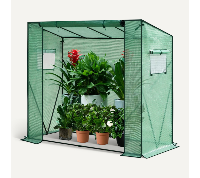 Serre De Jardin. Serre 200x77x146/169cm.demi-translucide. Imperméable. Vert
