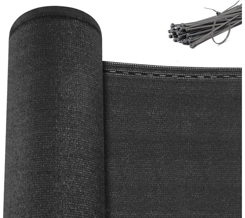 Brise Vue Jardin, Clôture Jardin Extérieure En Hdpe 280g/m²,filet Occultant,1,5x15m,anthracite