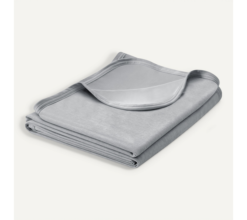 Couverture D'été,couverture Rafraîchissante Fibre Double Face Froid Q-max>0,45,gris Clair,220x240cm
