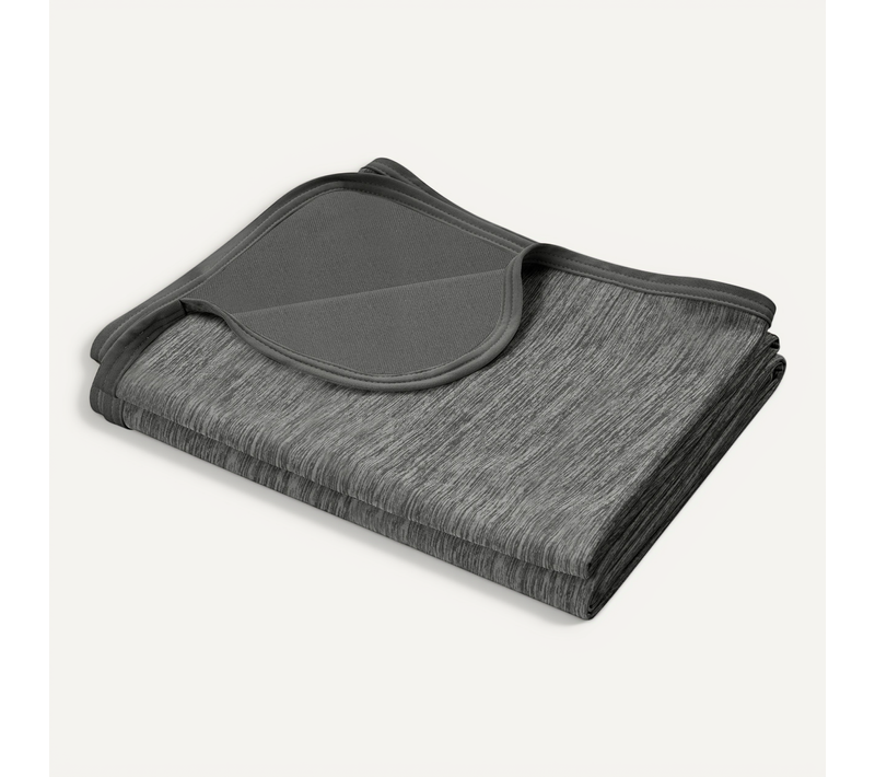 Couverture D'été,couverture Rafraîchissante Fibre Double Face Froid Q-max>0,45,gris,220x240cm