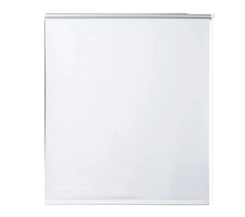 Store Enrouleur Occultant Isolant Thermique Avec Revêtement Sans Perçage 60x150cm, Blanc