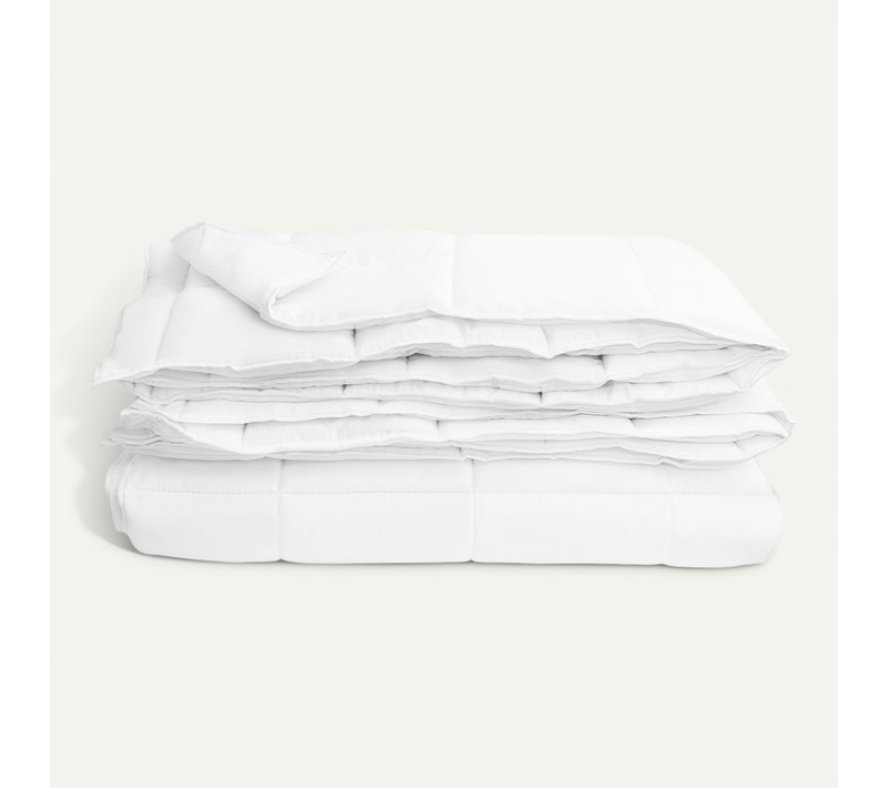 Couette 160x220 Chaude Microfibre Ultra Doux Confortable Couette D'hiver Lavable Hypoallergénique