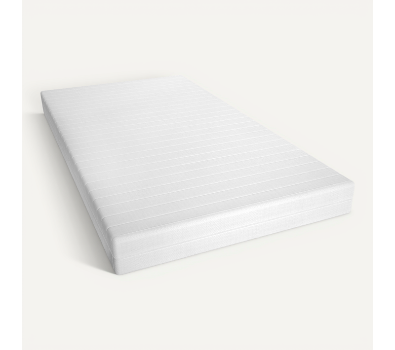 Matelas 100x200 Cm - Ép. 15 Cm - 7 Zones De Confort - 2 Faces De Couchage - Fabriqué En Allemagne