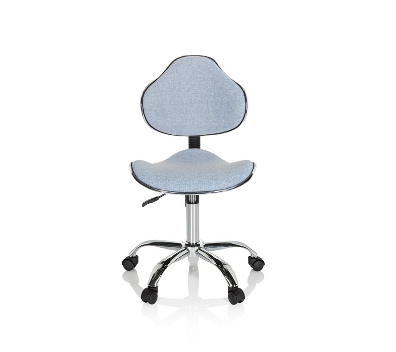 Chaise Pivotante Pour Des Enfants Kiddy Gti-3 Tissu Bleu