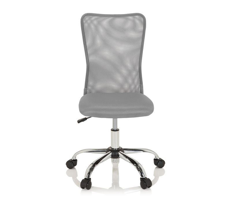 Chaise Pivotante Pour Des Enfants Kiddy Net I Tissu Maille Gris Sans Accoudoirs