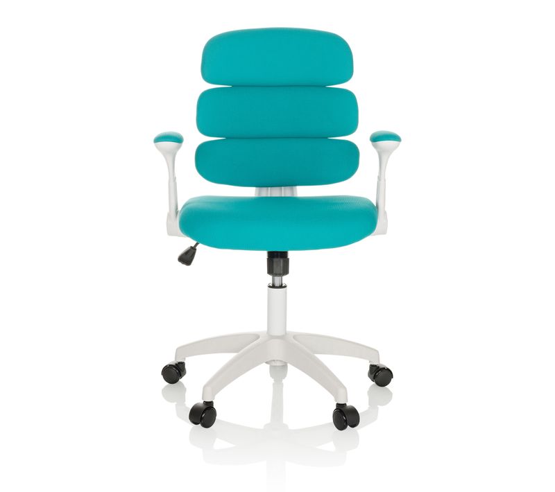 Chaise Pivotante Pour Des Enfants Kid Ergolino W Tissu Bleu Accoudoirs Compris