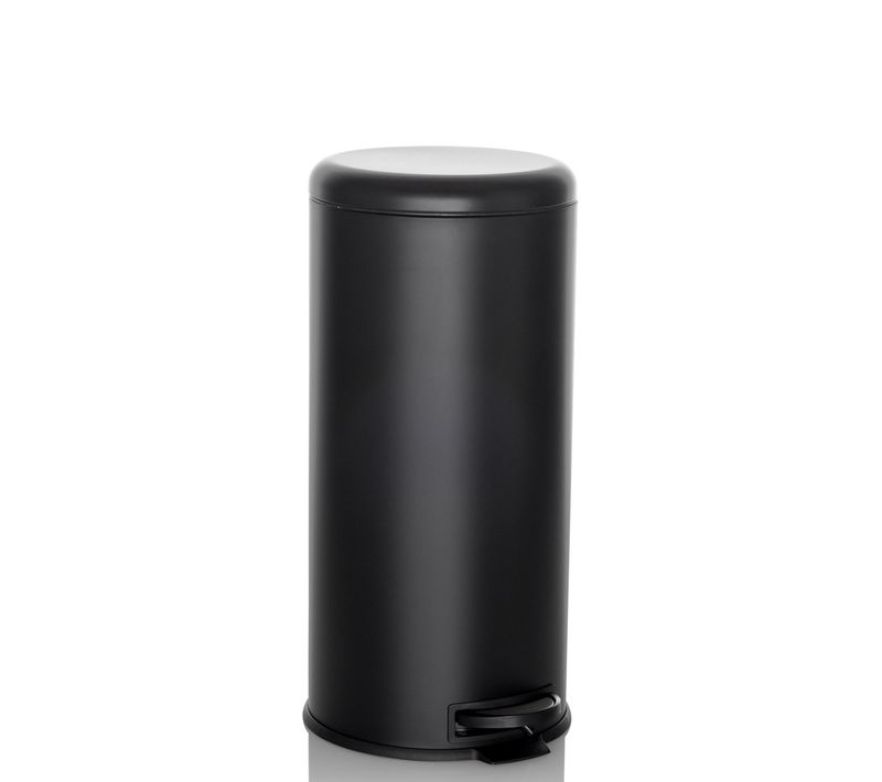 Poubelle Clean Step Fer Noir